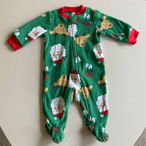 Carter’s Fleece Christmas Pajamas
